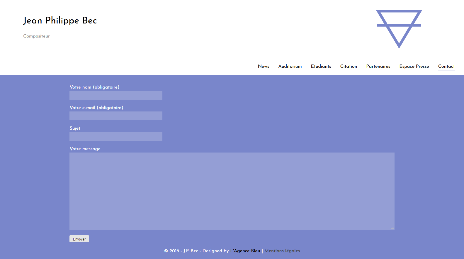 Page contact